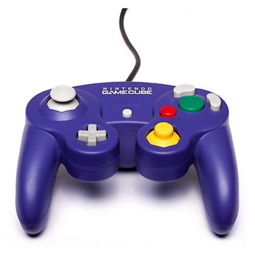 Large picture of GameCube controller (official, purple)